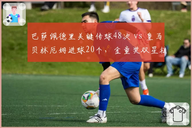 巴萨佩德里关键传球48次 vs 皇马贝林厄姆进球20个，金童奖双星核心作用对比